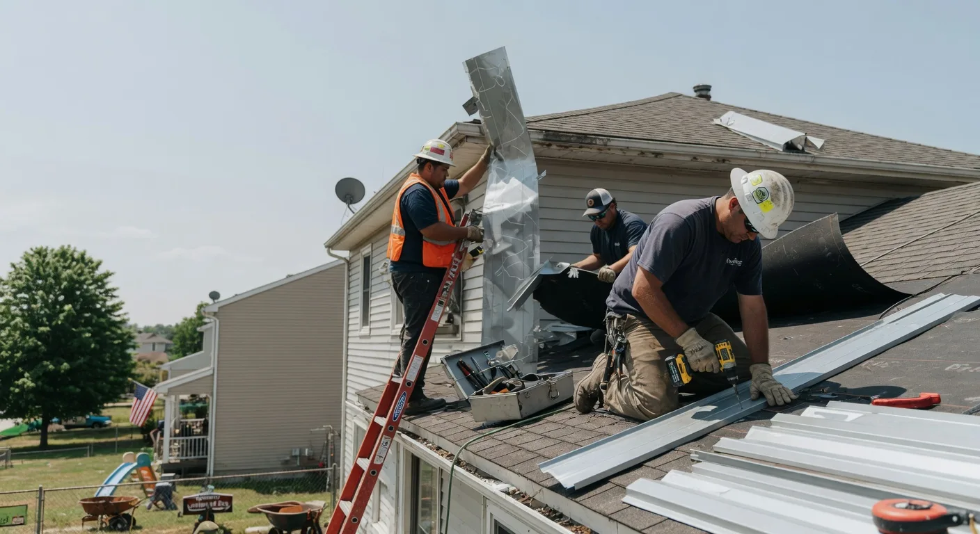 Metal Roofing Installation in Eielson Afb, AK near me
